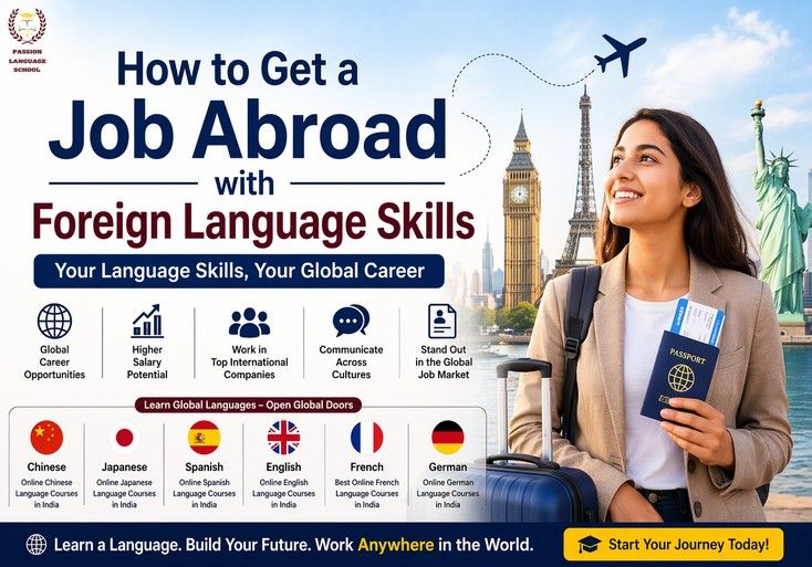 How to Get a Job Abroad with Foreign Language Skills