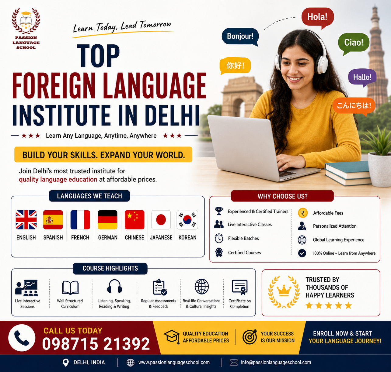 Foreign Language Institute in Delhi