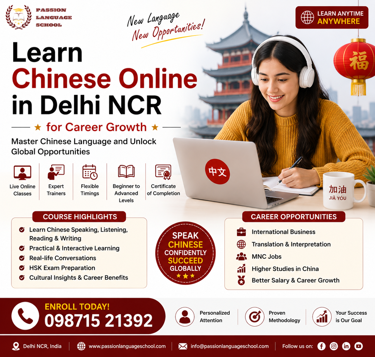 Online Chinese Language Courses in Delhi NCR